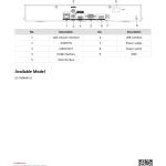 جهاز تسجيل شبكي ذكي NVR هيكفيجن 8 قنوات 12MP AcuSense هارد 10 تيرا