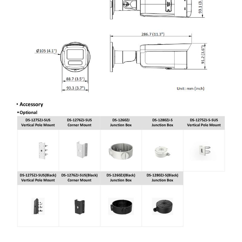 كاميرا بوليت هيكفيجن فائقة الدقة 8ميجا