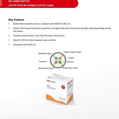 كيبل شبكة كات 6 هيكفيجن 305 متر