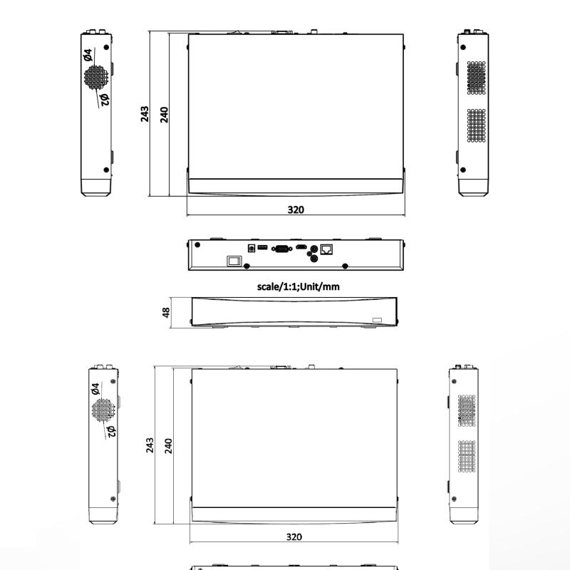 جهاز تسجيل شبكي NVR هيكفيجن 4 قنوات 12MP هارد 10 تيرا