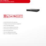 جهاز تسجيل شبكي ذكي NVR هيكفيجن 16 قناة 4K AcuSense (4 هارد)