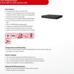 جهاز تسجيل كاميرات DVR هيكفيجن 16 قناة ذكي AcuSense -