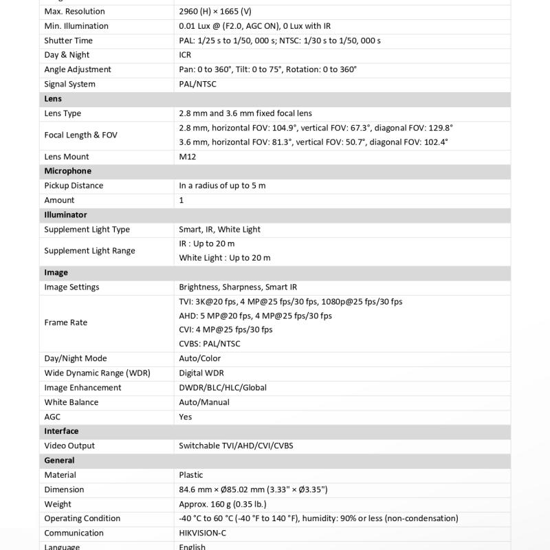 كاميرا دوم 5 ميقا