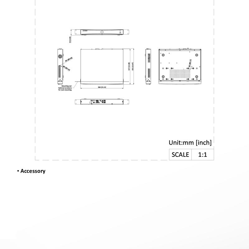 جهاز تسجيل شبكي ذكي NVR هيكفيجن 16 قناة AcuSense (2 هارد)