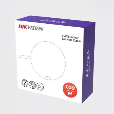 كيبل شبكة كات 6 هيكفيجن 305 متر نحاس صلب (برتقالي)